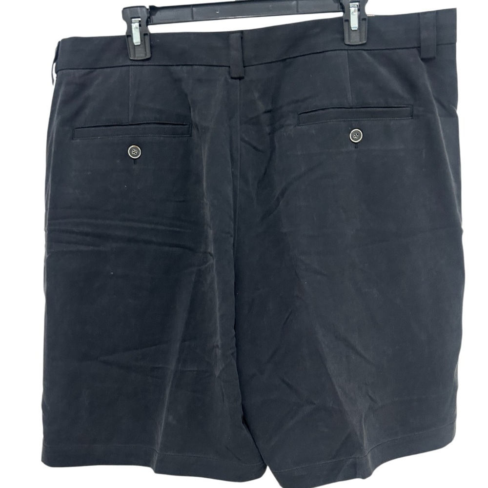 Tommy Bahama Men Point Sand Black Silk Pleated Shorts Classic Fit w/Pockets Sz10 - Picture 9 of 11